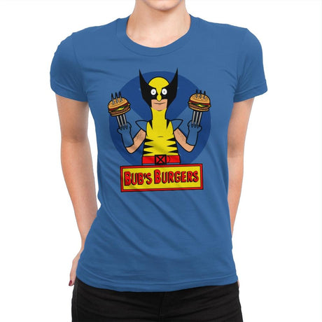 Bub's Burgers - Womens Premium T-Shirts RIPT Apparel Small / Royal