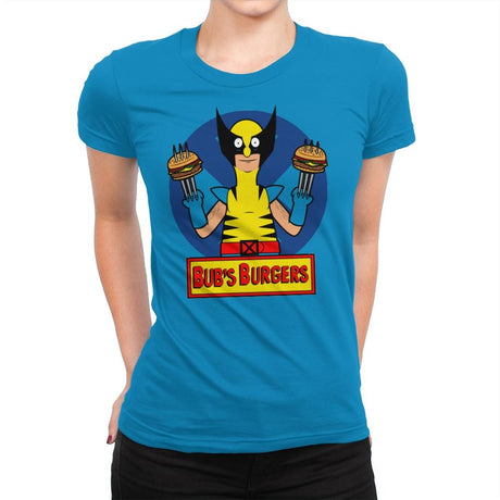 Bub's Burgers - Womens Premium T-Shirts RIPT Apparel Small / Turquoise