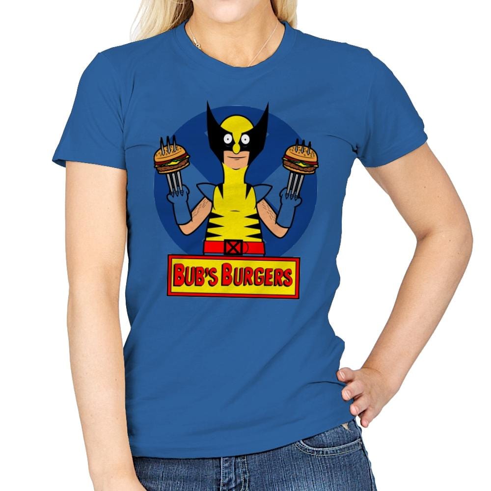 Bub's Burgers - Womens T-Shirts RIPT Apparel Small / Royal