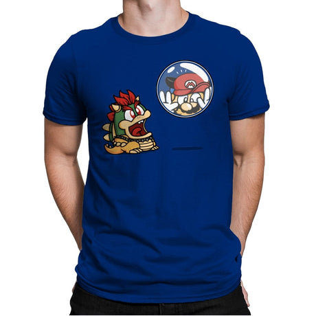 Bubble Attack! - Mens Premium T-Shirts RIPT Apparel Small / Royal