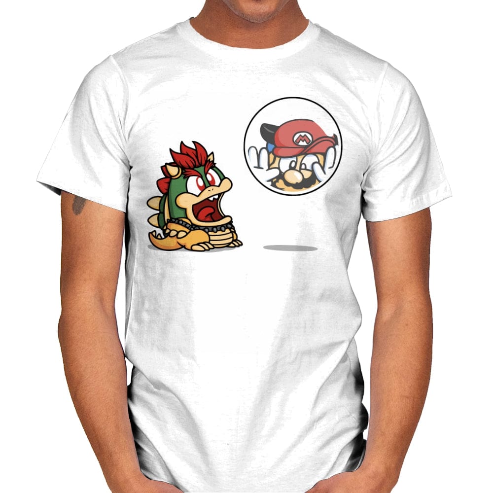 Bubble Attack! - Mens T-Shirts RIPT Apparel Small / White