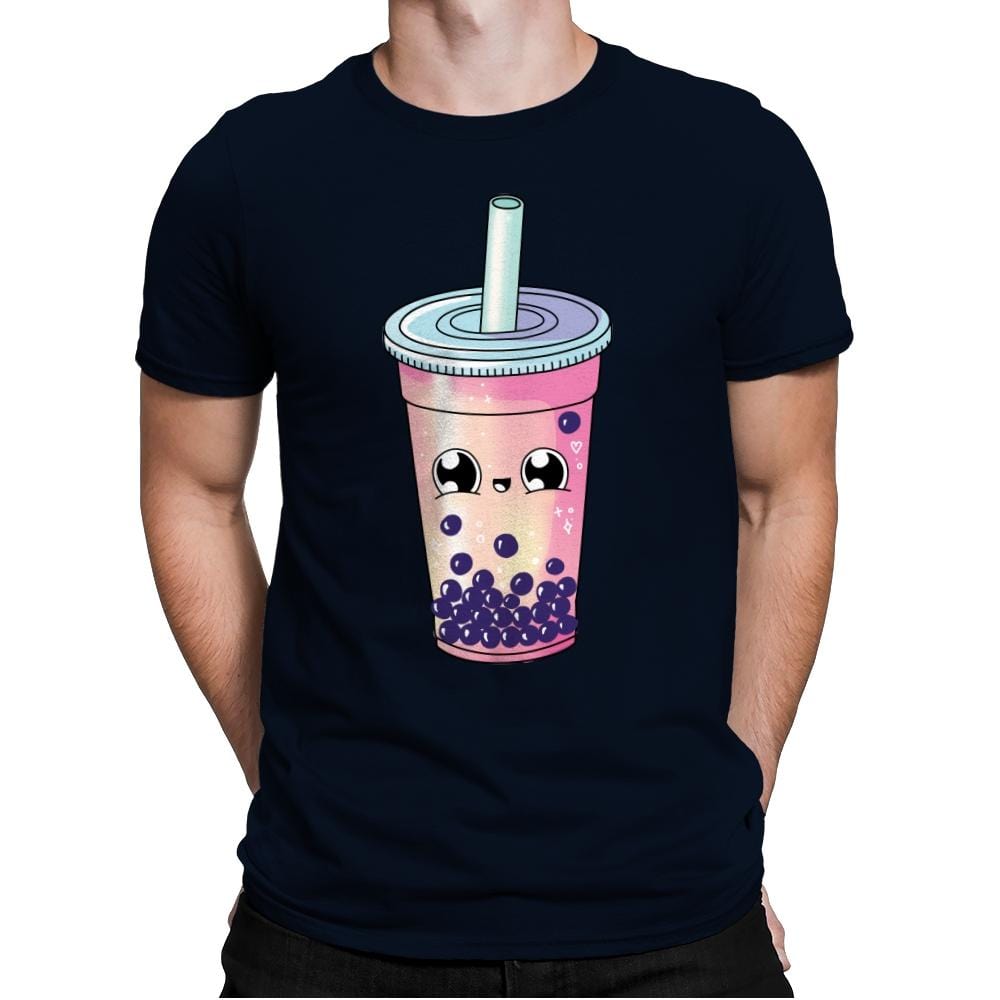 Bubble Tea - Mens Premium T-Shirts RIPT Apparel Small / Midnight Navy