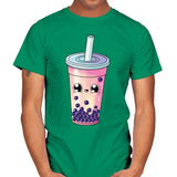 Bubble Tea - Mens T-Shirts RIPT Apparel Small / Kelly