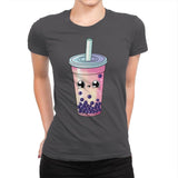 Bubble Tea - Womens Premium T-Shirts RIPT Apparel Small / Heavy Metal