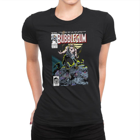 Bubblegum - Womens Premium T-Shirts RIPT Apparel Small / Black