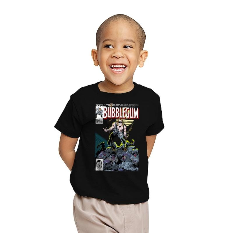 Bubblegum - Youth T-Shirts RIPT Apparel X-small / Black