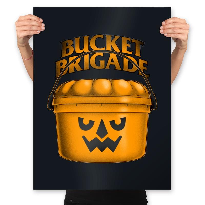 Bucket Brigade - Prints Posters RIPT Apparel 18x24 / Black