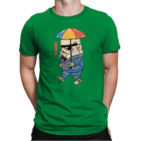 Bucket Head! - Mens Premium T-Shirts RIPT Apparel Small / Kelly