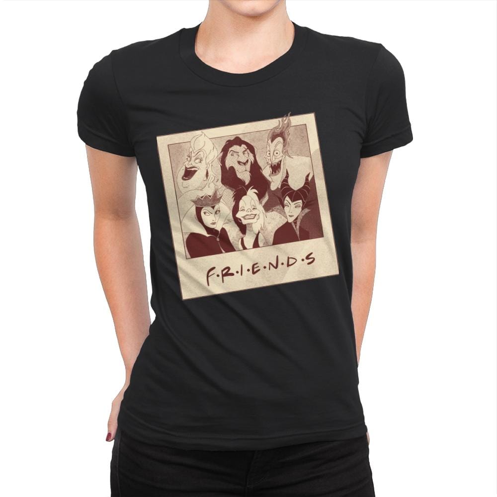 Buddies and Pals - Womens Premium T-Shirts RIPT Apparel Small / Black