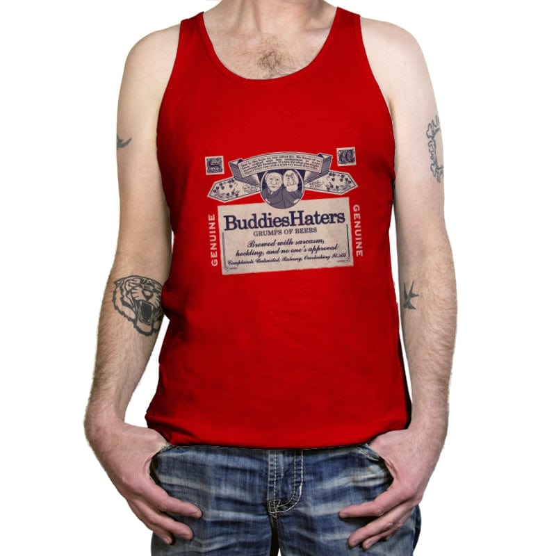 Buddies Haters - Tanktop Tanktop RIPT Apparel X-Small / Red