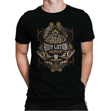 Buffalo Bill Lotion - Mens Premium T-Shirts RIPT Apparel Small / Black