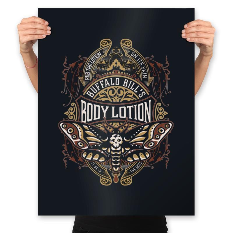 Buffalo Bill Lotion - Prints Posters RIPT Apparel 18x24 / Black
