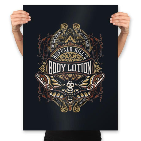 Buffalo Bill Lotion - Prints Posters RIPT Apparel 18x24 / Black