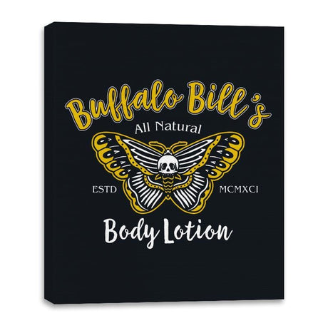 Buffalo Bill's Body Lotion - Canvas Wraps Canvas Wraps RIPT Apparel 16x20 / Black