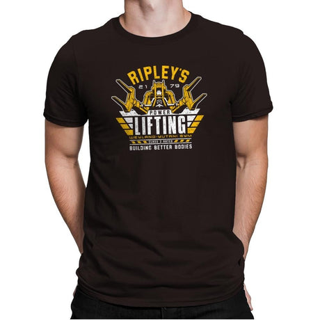 Building Better Bodies - Extraterrestrial Tees - Mens Premium T-Shirts RIPT Apparel Small / Dark Chocolate