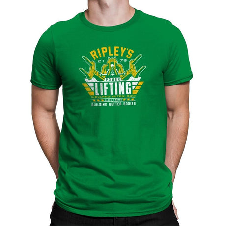 Building Better Bodies - Extraterrestrial Tees - Mens Premium T-Shirts RIPT Apparel Small / Kelly Green