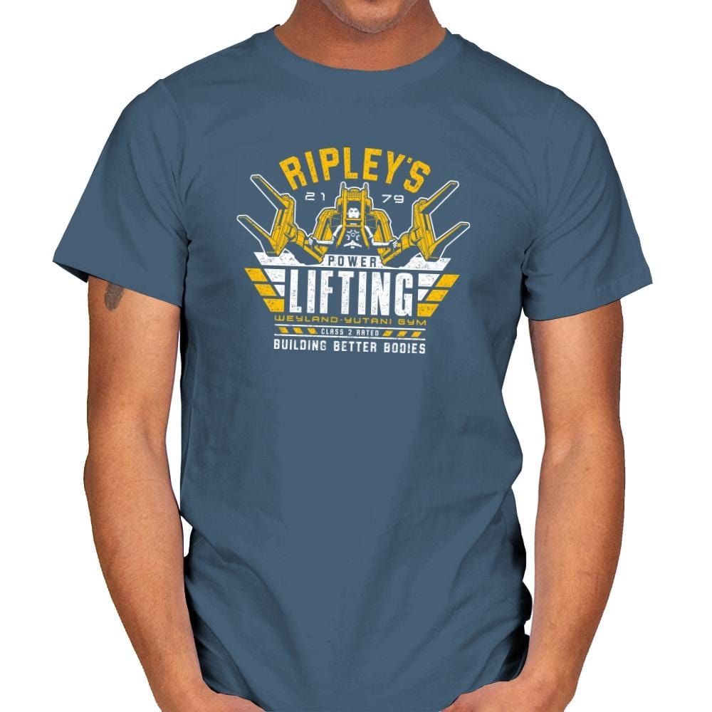 Building Better Bodies - Extraterrestrial Tees - Mens T-Shirts RIPT Apparel Small / Indigo Blue