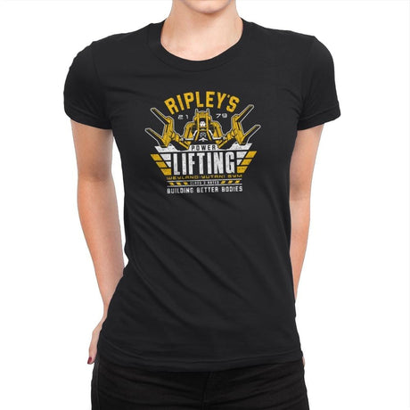 Building Better Bodies - Extraterrestrial Tees - Womens Premium T-Shirts RIPT Apparel Small / Black