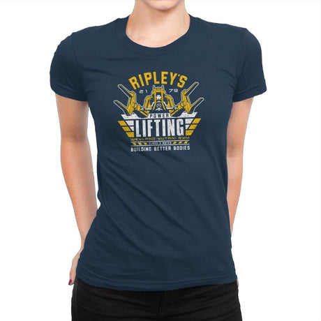 Building Better Bodies - Extraterrestrial Tees - Womens Premium T-Shirts RIPT Apparel Small / Midnight Navy