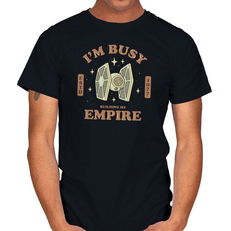 Building my Empire - Mens T-Shirts RIPT Apparel Small / Black