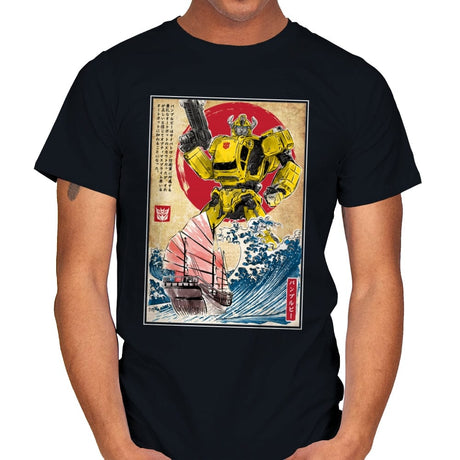 Bumblebee in Japan - Mens T-Shirts RIPT Apparel Small / Black