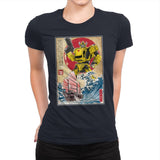 Bumblebee in Japan - Womens Premium T-Shirts RIPT Apparel Small / Midnight Navy