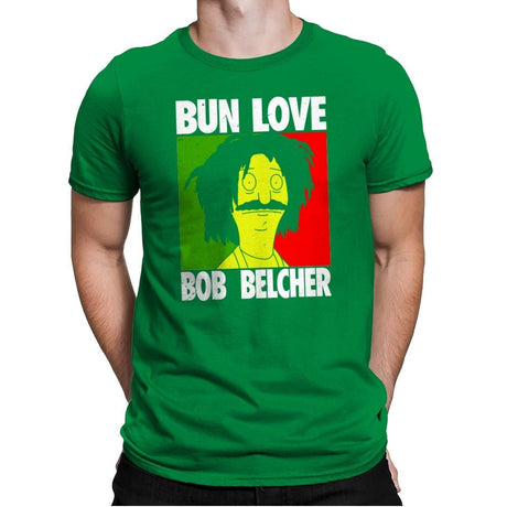 Bun Love - Mens Premium T-Shirts RIPT Apparel Small / Kelly Green
