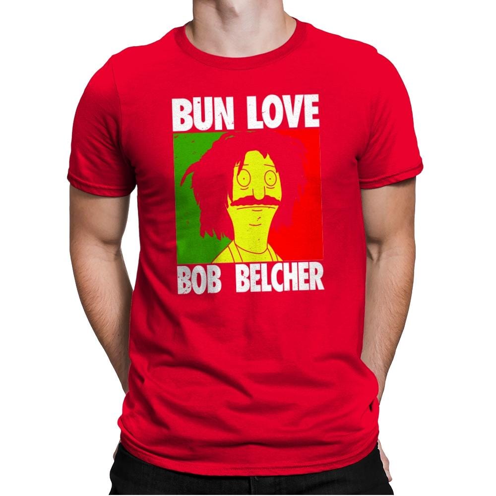 Bun Love - Mens Premium T-Shirts RIPT Apparel Small / Red