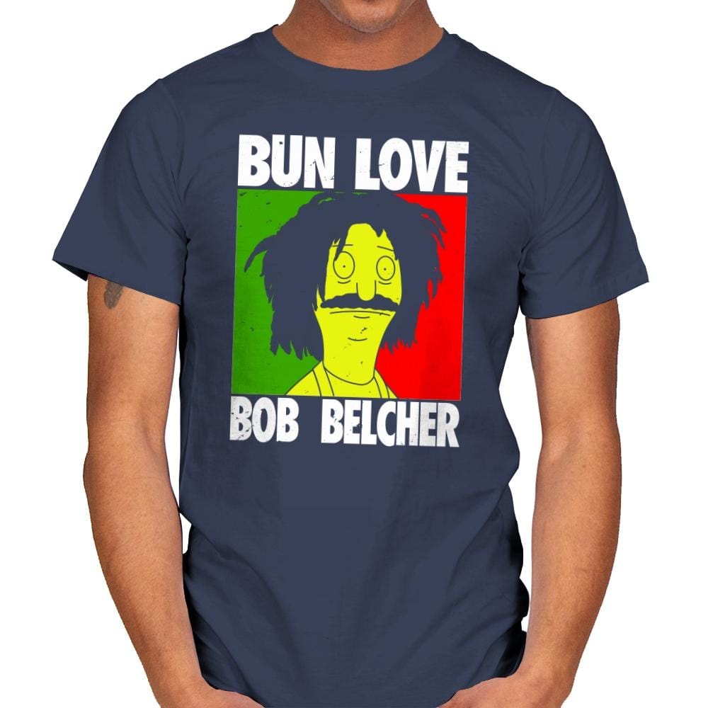 Bun Love - Mens T-Shirts RIPT Apparel Small / Navy