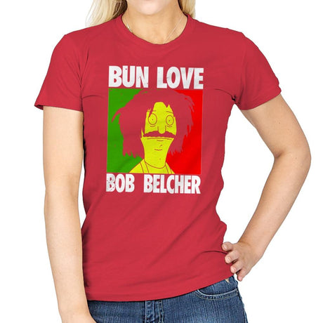Bun Love - Womens T-Shirts RIPT Apparel Small / Red