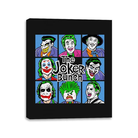 Bunch of Jokers - Canvas Wraps Canvas Wraps RIPT Apparel 11x14 / Black