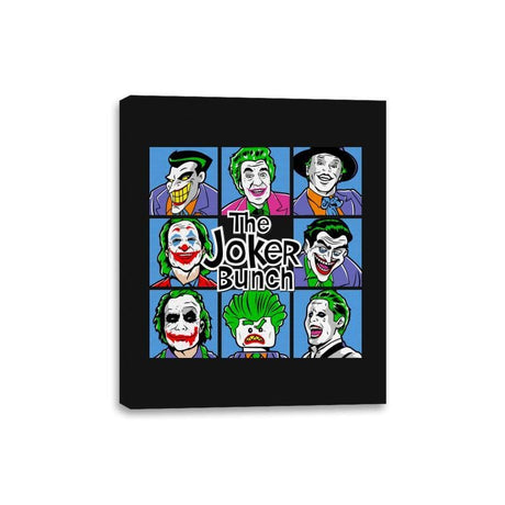 Bunch of Jokers - Canvas Wraps Canvas Wraps RIPT Apparel 8x10 / Black