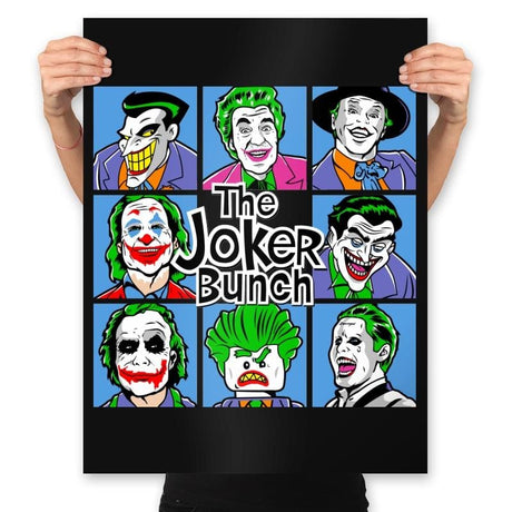 Bunch of Jokers - Prints Posters RIPT Apparel 18x24 / Black