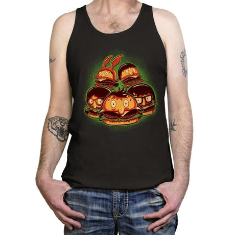 Burger Family - Tanktop Tanktop RIPT Apparel