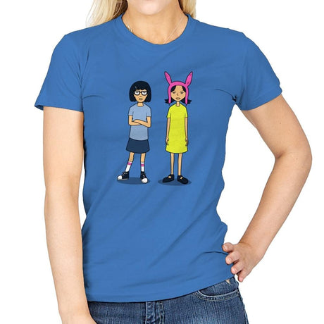 Burger Sisters Exclusive - Womens T-Shirts RIPT Apparel Small / Iris