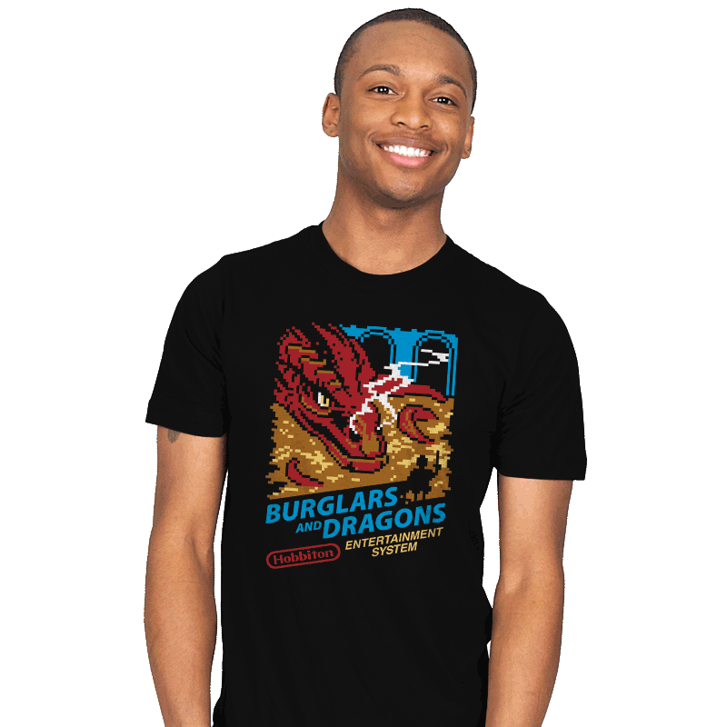Burglars and Dragons - Mens T-Shirts RIPT Apparel