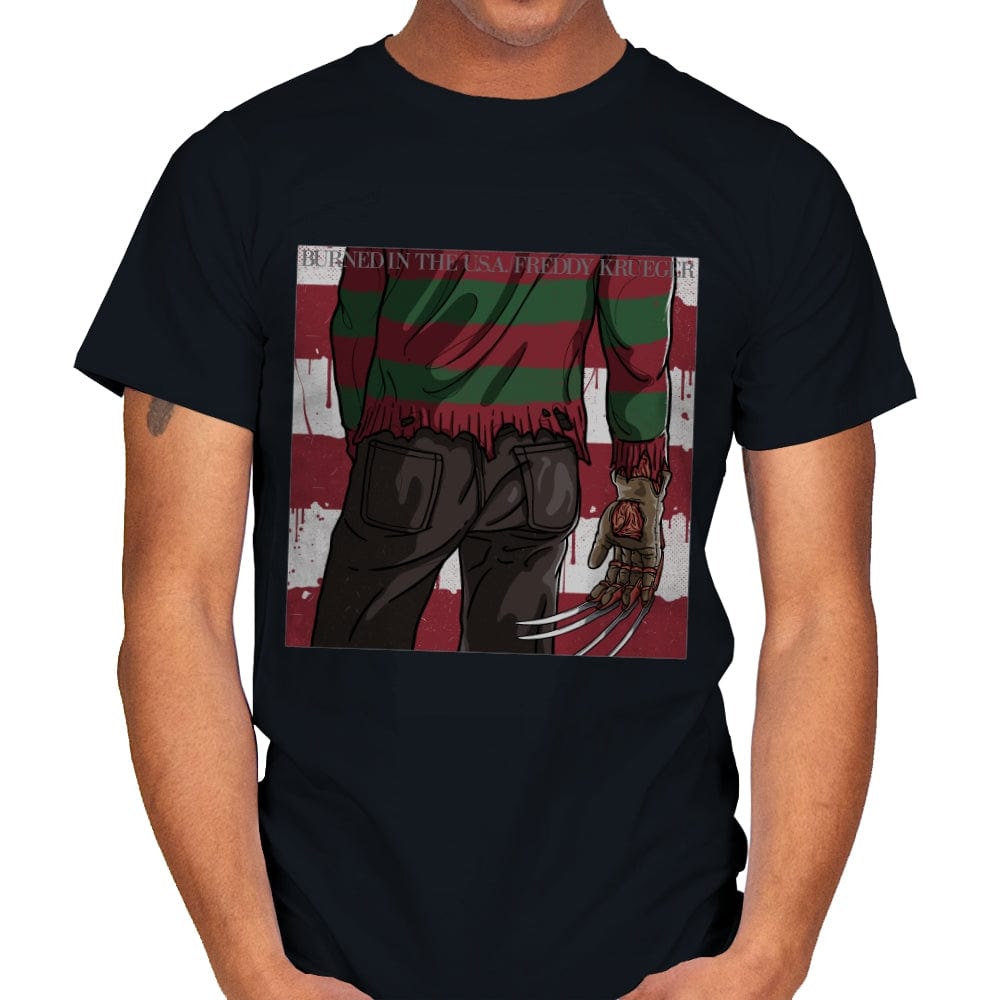 Burned - Mens T-Shirts RIPT Apparel Small / Black