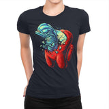 Bursting Impostor - Womens Premium T-Shirts RIPT Apparel Small / Midnight Navy