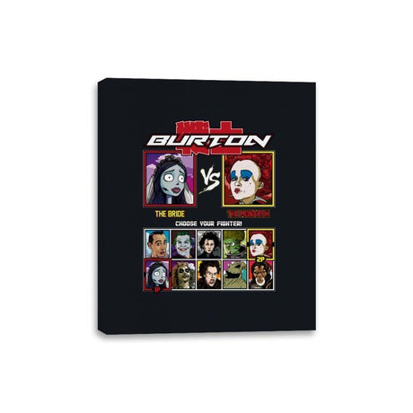 Burton Fighter - Canvas Wraps Canvas Wraps RIPT Apparel 8x10 / Black