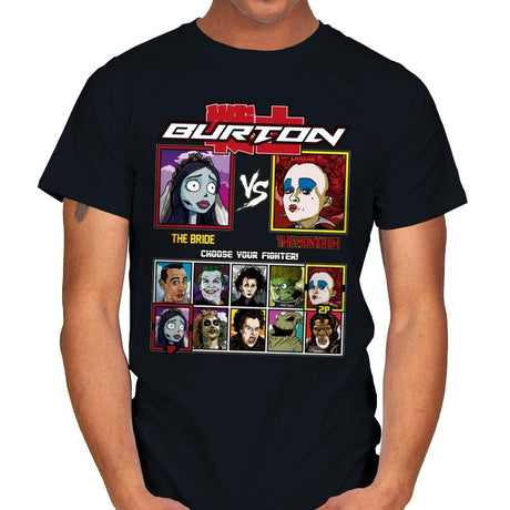 Burton Fighter - Mens T-Shirts RIPT Apparel Small / Black