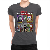 Burton Fighter - Womens Premium T-Shirts RIPT Apparel Small / Heavy Metal