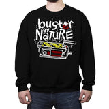 Buster By Nature - Crew Neck Sweatshirt Crew Neck Sweatshirt RIPT Apparel