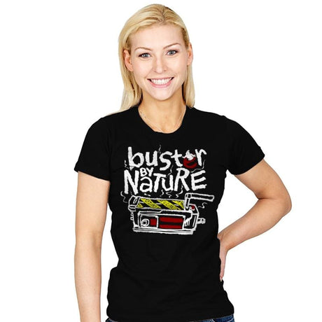 Buster By Nature - Womens T-Shirts RIPT Apparel