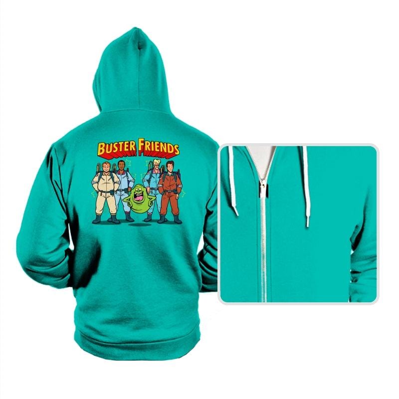 Buster Friends - Hoodies Hoodies RIPT Apparel Small / Teal