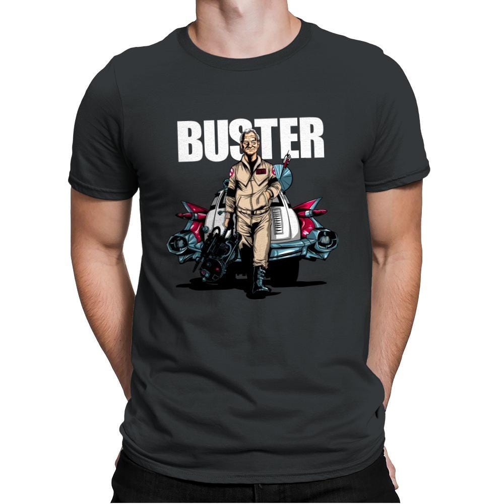 Buster - Mens Premium T-Shirts RIPT Apparel Small / Heavy Metal