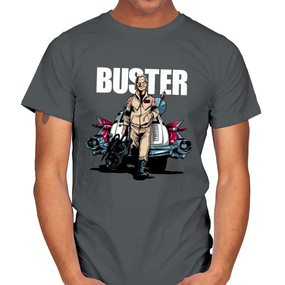 Buster - Mens T-Shirts RIPT Apparel Small / Charcoal