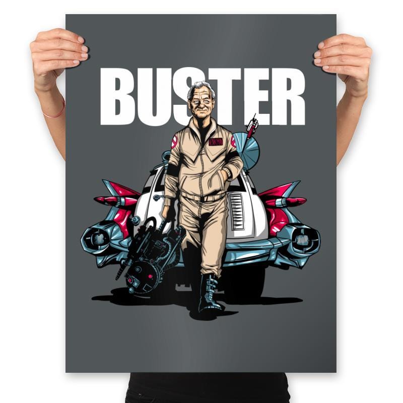 Buster - Prints Posters RIPT Apparel 18x24 / Charcoal