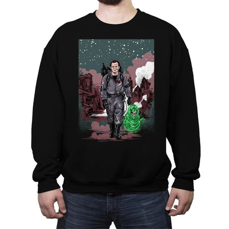 Busterlorian - Crew Neck Sweatshirt Crew Neck Sweatshirt RIPT Apparel Small / Black