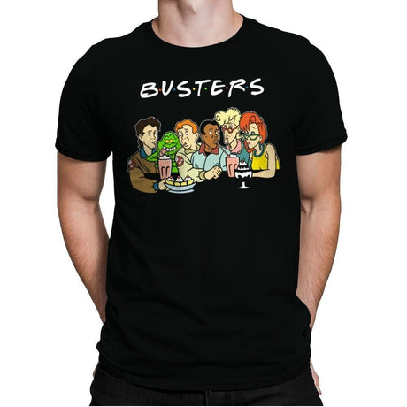 Busters - Mens Premium T-Shirts RIPT Apparel Small / Black