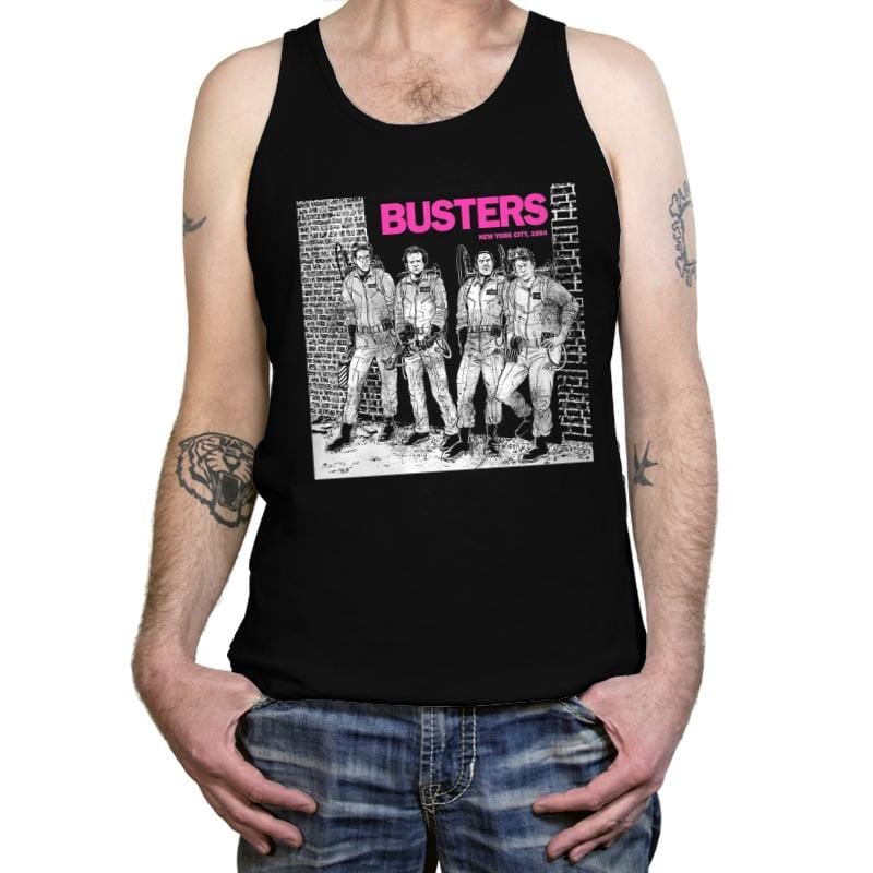 BUSTERS - Tanktop Tanktop RIPT Apparel X-Small / Black